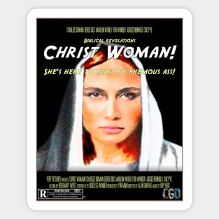 Christ Woman! Sticker